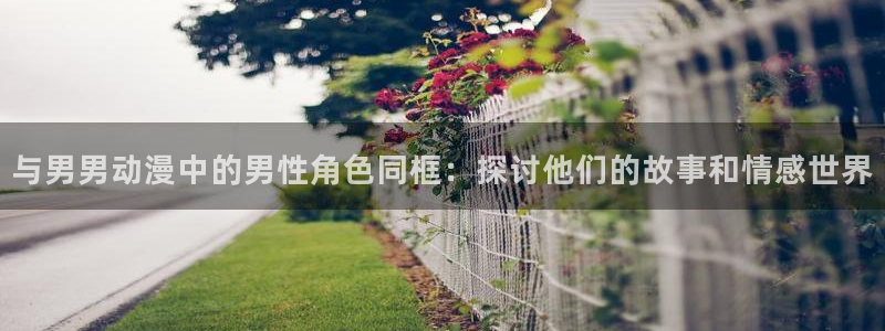动漫天堂在线看：与男男动漫中的男性角色同框：探讨他们的故事和情感世界